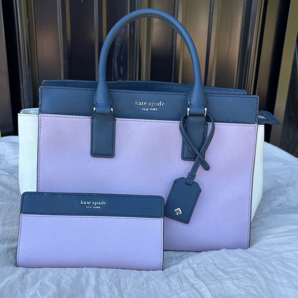 Kate Spade Lavender Purse and Wallet